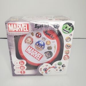 New Sealed Zygo Matic Marvel Spot It Mini Game 5 Games in 1